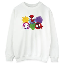 Marvel - Sweat SPIDEY AND HIS AMAZING FRIENDS - Femme (Blanc)