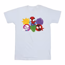 Marvel - T-shirt SPIDEY AND HIS AMAZING FRIENDS - Garçon (Blanc)