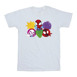 Marvel - T-shirt SPIDEY AND HIS AMAZING FRIENDS - Garçon (Blanc)