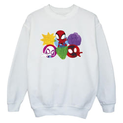 Marvel - Sweat SPIDEY AND HIS AMAZING FRIENDS - Garçon (Blanc)