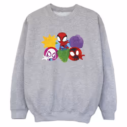 Marvel - Sweat SPIDEY AND HIS AMAZING FRIENDS - Garçon (Gris chiné)