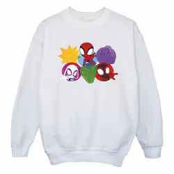 Marvel - Sweat SPIDEY AND HIS AMAZING FRIENDS - Fille (Blanc)
