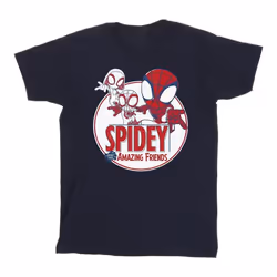 Marvel - T-shirt SPIDEY AND HIS AMAZING FRIENDS - Homme (Bleu marine)