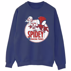 Marvel - Sweat SPIDEY AND HIS AMAZING FRIENDS - Femme (Bleu marine)