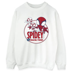 Marvel - Sweat SPIDEY AND HIS AMAZING FRIENDS - Femme (Blanc)