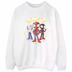 Marvel - Sweat SPIDEY AND HIS AMAZING FRIENDS - Homme (Blanc)