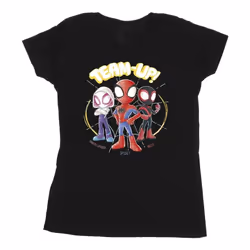 Marvel - T-shirt SPIDEY AND HIS AMAZING FRIENDS - Femme (Noir)
