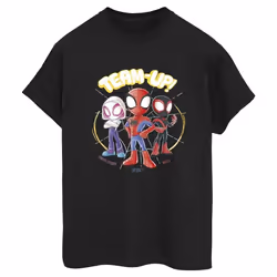 Marvel - T-shirt SPIDEY AND HIS AMAZING FRIENDS - Femme (Noir)