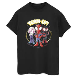 Marvel - T-shirt SPIDEY AND HIS AMAZING FRIENDS - Femme (Noir)