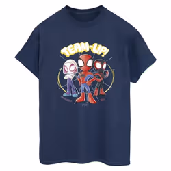 Marvel - T-shirt SPIDEY AND HIS AMAZING FRIENDS - Femme (Bleu marine)