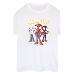 Marvel - T-shirt SPIDEY AND HIS AMAZING FRIENDS - Femme (Blanc)