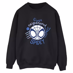 Marvel - Sweat SPIDEY AND HIS AMAZING FRIENDS NEIGHBOURHOOD - Femme (Noir)