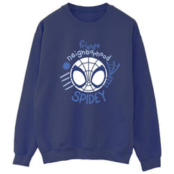 Marvel - Sweat SPIDEY AND HIS AMAZING FRIENDS NEIGHBOURHOOD - Femme (Bleu marine)