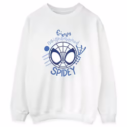 Marvel - Sweat SPIDEY AND HIS AMAZING FRIENDS NEIGHBOURHOOD - Femme (Blanc)