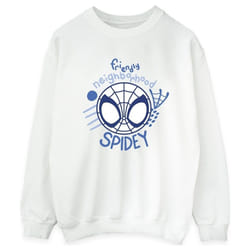 Marvel - Sweat SPIDEY AND HIS AMAZING FRIENDS NEIGHBOURHOOD - Femme (Blanc)