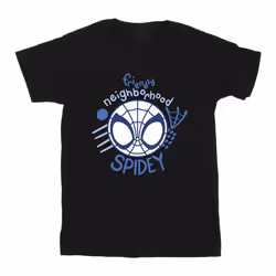 Marvel - T-shirt SPIDEY AND HIS AMAZING FRIENDS NEIGHBOURHOOD - Garçon (Noir)