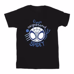 Marvel - T-shirt SPIDEY AND HIS AMAZING FRIENDS NEIGHBOURHOOD - Garçon (Noir)