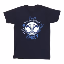 Marvel - T-shirt SPIDEY AND HIS AMAZING FRIENDS NEIGHBOURHOOD - Garçon (Bleu marine)