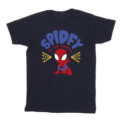 Marvel - T-shirt SPIDEY AND HIS AMAZING FRIENDS RESCUE - Homme (Bleu marine)