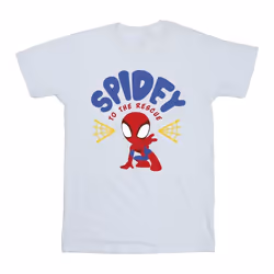 Marvel - T-shirt SPIDEY AND HIS AMAZING FRIENDS RESCUE - Homme (Blanc)