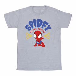 Marvel - T-shirt SPIDEY AND HIS AMAZING FRIENDS RESCUE - Homme (Gris chiné)