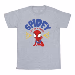 Marvel - T-shirt SPIDEY AND HIS AMAZING FRIENDS RESCUE - Homme (Gris chiné)