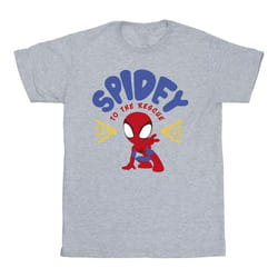 Marvel - T-shirt SPIDEY AND HIS AMAZING FRIENDS RESCUE - Homme (Gris chiné)