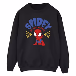 Marvel - Sweat SPIDEY AND HIS AMAZING FRIENDS RESCUE - Homme (Noir)