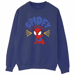 Marvel - Sweat SPIDEY AND HIS AMAZING FRIENDS RESCUE - Homme (Bleu marine)
