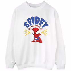 Marvel - Sweat SPIDEY AND HIS AMAZING FRIENDS RESCUE - Homme (Blanc)