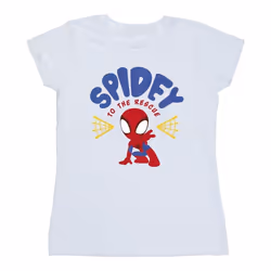 Marvel - T-shirt SPIDEY AND HIS AMAZING FRIENDS RESCUE - Femme (Blanc)