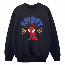 Marvel - Sweat SPIDEY AND HIS AMAZING FRIENDS RESCUE - Garçon (Noir)