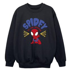 Marvel - Sweat SPIDEY AND HIS AMAZING FRIENDS RESCUE - Garçon (Noir)