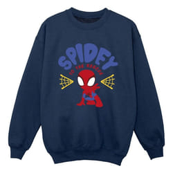 Marvel - Sweat SPIDEY AND HIS AMAZING FRIENDS RESCUE - Garçon (Bleu marine)