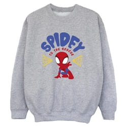 Marvel - Sweat SPIDEY AND HIS AMAZING FRIENDS RESCUE - Garçon (Gris chiné)