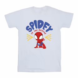 Marvel - T-shirt SPIDEY AND HIS AMAZING FRIENDS RESCUE - Fille (Blanc)