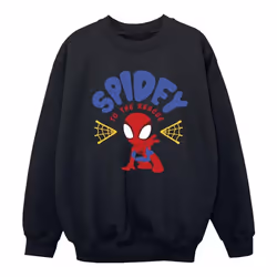 Marvel - Sweat SPIDEY AND HIS AMAZING FRIENDS RESCUE - Fille (Noir)