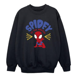 Marvel - Sweat SPIDEY AND HIS AMAZING FRIENDS RESCUE - Fille (Noir)