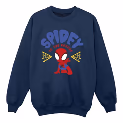 Marvel - Sweat SPIDEY AND HIS AMAZING FRIENDS RESCUE - Fille (Bleu marine)