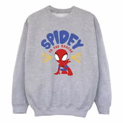 Marvel - Sweat SPIDEY AND HIS AMAZING FRIENDS RESCUE - Fille (Gris chiné)