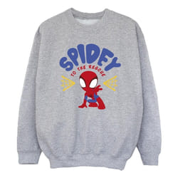 Marvel - Sweat SPIDEY AND HIS AMAZING FRIENDS RESCUE - Fille (Gris chiné)