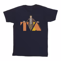Marvel - T-shirt TVA - Homme (Bleu marine)