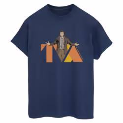Marvel - T-shirt TVA - Femme (Bleu marine)