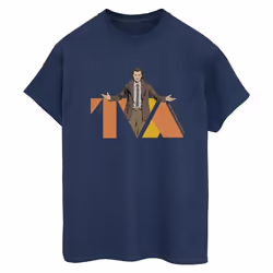 Marvel - T-shirt TVA - Femme (Bleu marine)