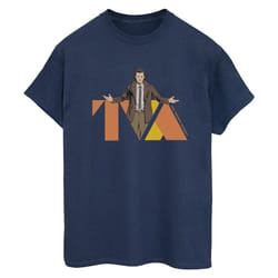 Marvel - T-shirt TVA - Femme (Bleu marine)