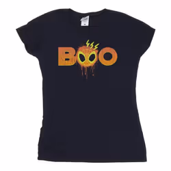 Spider-Man - T-shirt BOO - Femme (Bleu marine)
