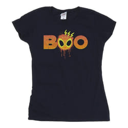 Spider-Man - T-shirt BOO - Femme (Bleu marine)