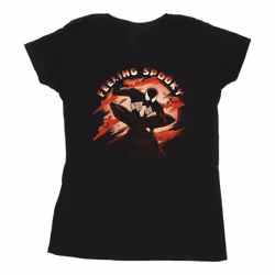 Spider-Man - T-shirt FEELING SPOOKY - Femme (Noir)