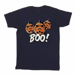 Star Wars - T-shirt BOO! - Homme (Bleu marine)