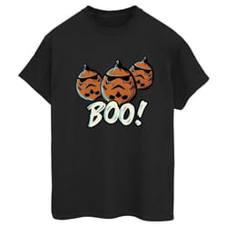 Star Wars - T-shirt BOO! - Femme (Noir)